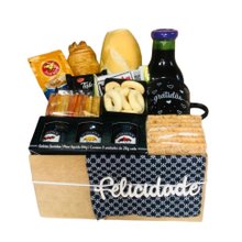 Cesta de Café Alegria Felicidade Requinte