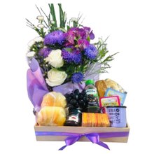 Cesta Café Alegria Afeto e Felicidade