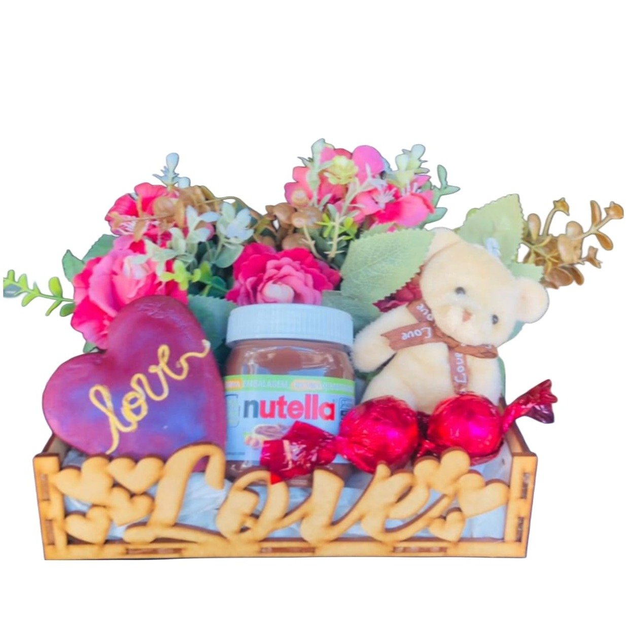Cesta de Presente Love Dia dos Namorados 