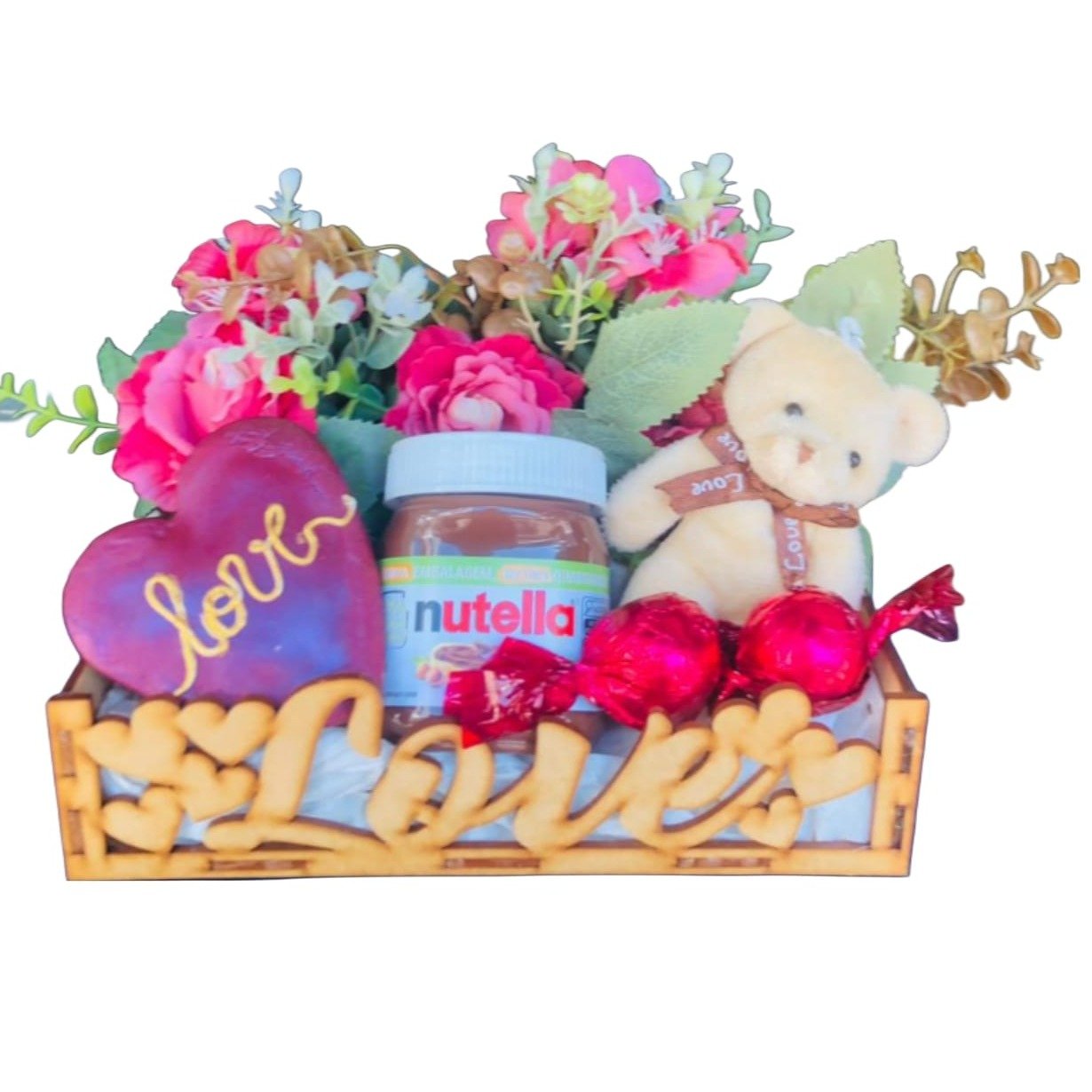 Cesta de Presente Love Dia dos Namorados 