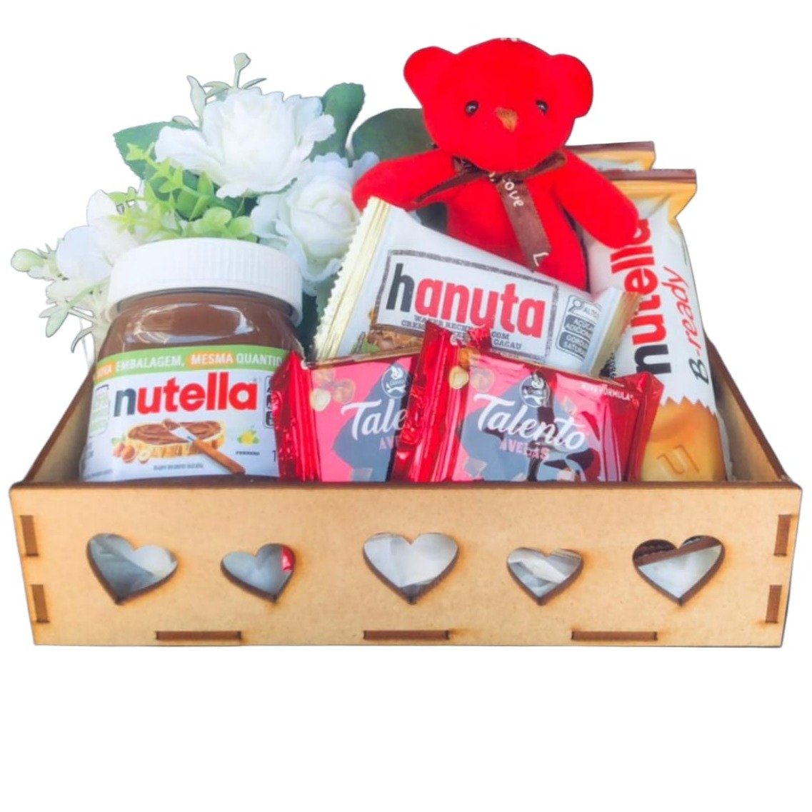 Cesta Afeto e Amor Dia dos Namorados 