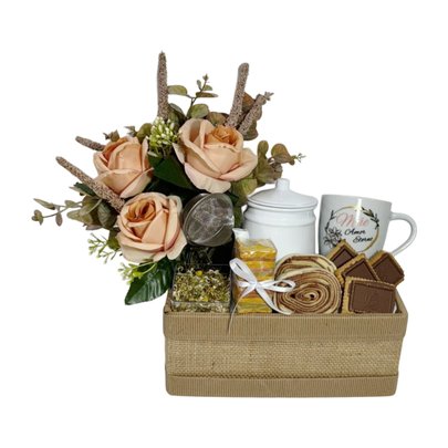 Cesta Café Da Manhã Mãe Amor Eterno