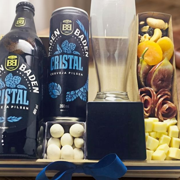 Cesta Cerveja Baden Baden e Aperitivos