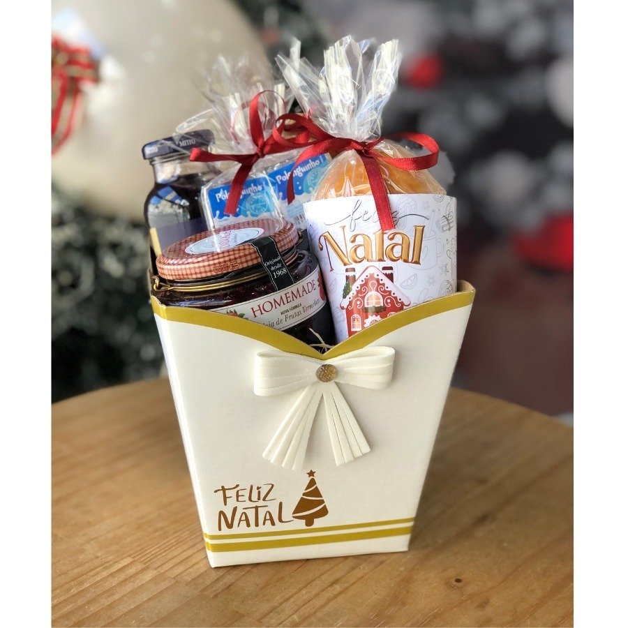 Cesta Natalina Mini Café da Manha - Natal