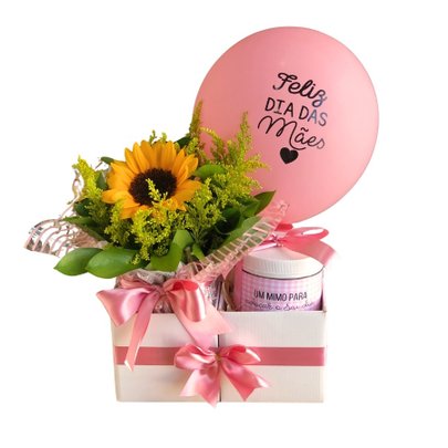 Cesta Dia Das Mães Girassol