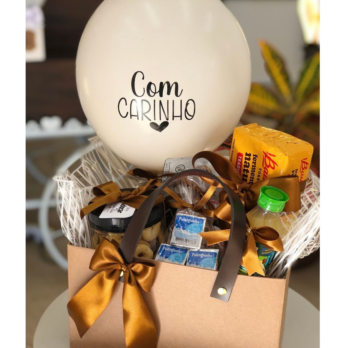 Cesta Coffee - Com Carinho