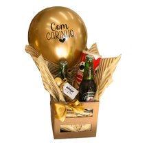 Cesta com Cerveja e Petiscos Mimo Happy Hour