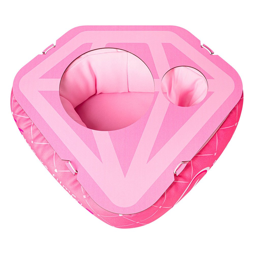 Almofada Porta Pipoca Diamante Rosa