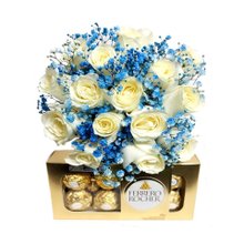 Buquê de rosas Brancas Sonhar