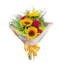Buquê Sol e Rosas