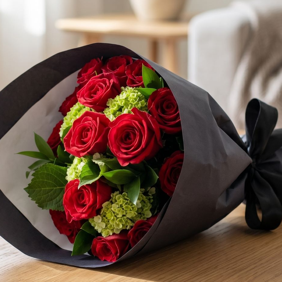 Buquê Paixão de Rosas Vermelhas