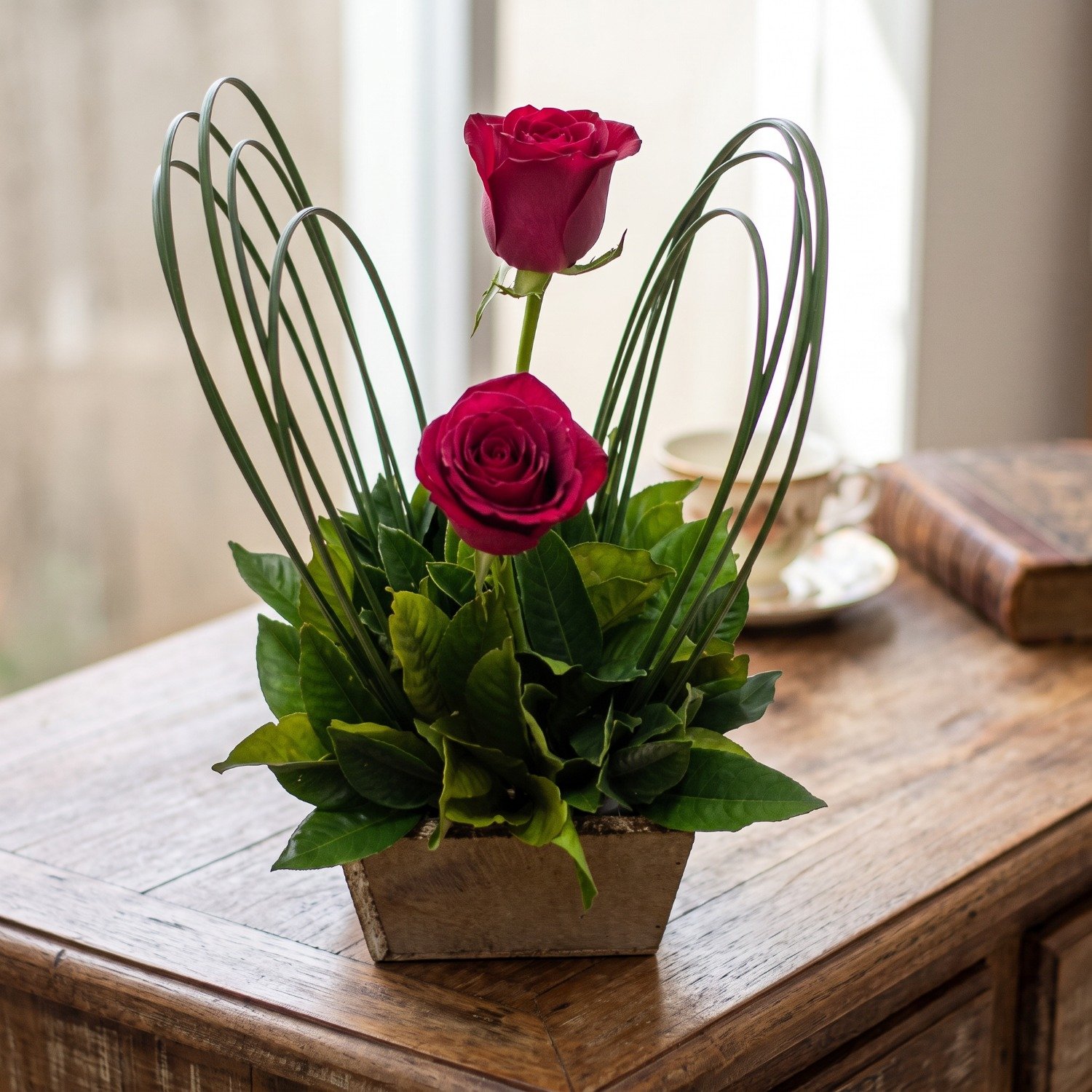 Arranjo Duas Rosas Especiais
