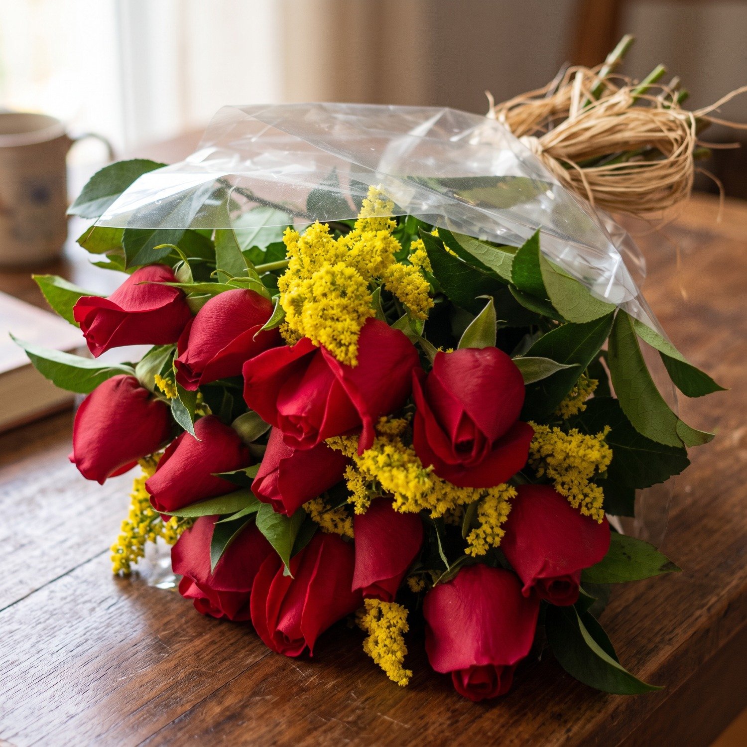 Buquê Tradicional 12 Rosas