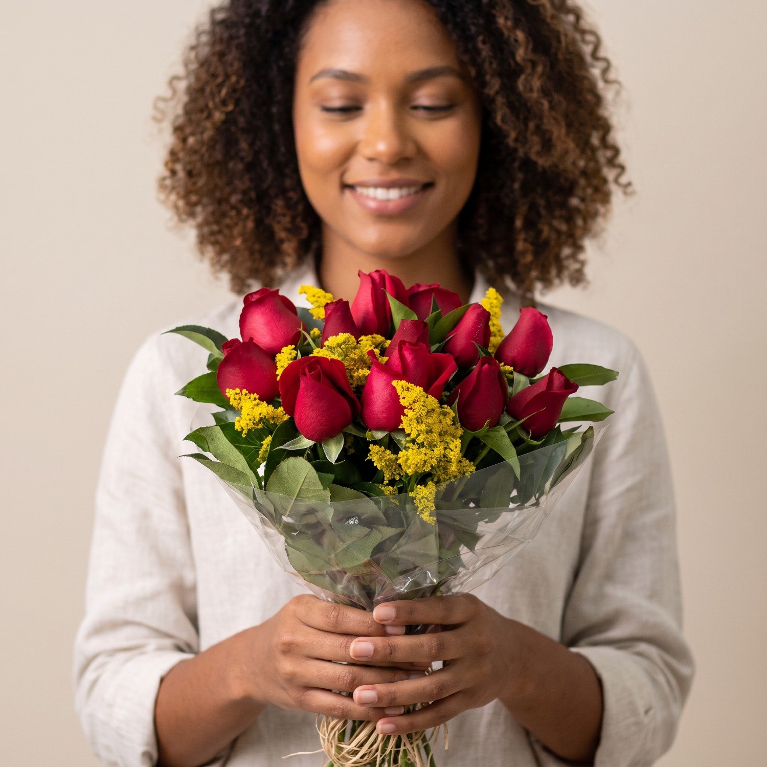 Buquê Tradicional 12 Rosas