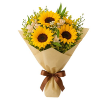 Buquê Girassól Sorriso de Sol