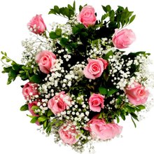 Buquê de Rosas Cor de Rosa