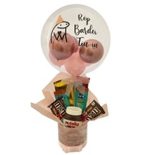 Box Guloseimas Nutella Flork Rosa