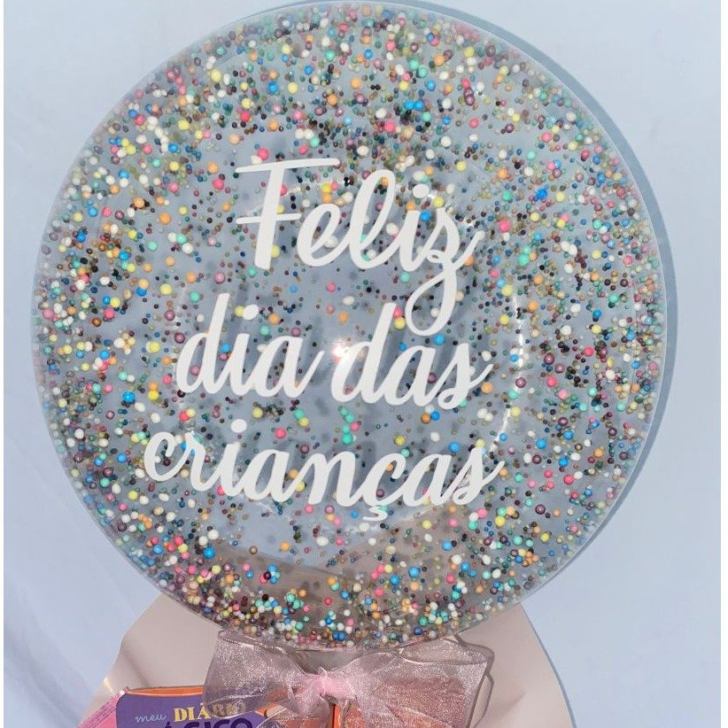 Box de Guloseimas Crianças Rosa Master