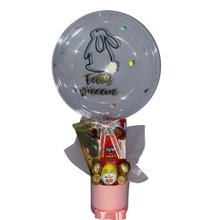 Box de Guloseimas Páscoa Rosa