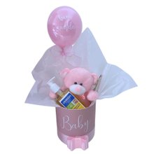Doce Maternidade Rosa Urso, Balão e Sabonete