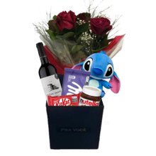 Cesta Amor Stitch