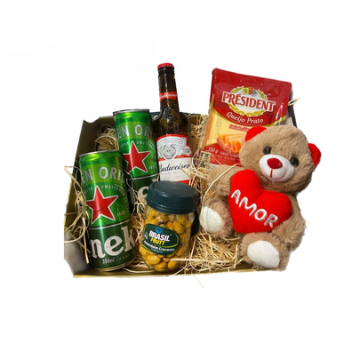 Cesta de Cerveja Namorados