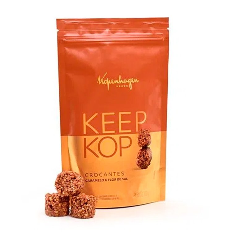 Keep Kop Crocantes Caramelo Flor de Sal Kopenhagen Nova Flor