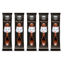 Kit Colher Língua De Gato Ao Leite 10G - 5 Un