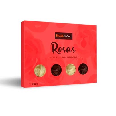 Caixa Rosas 80g