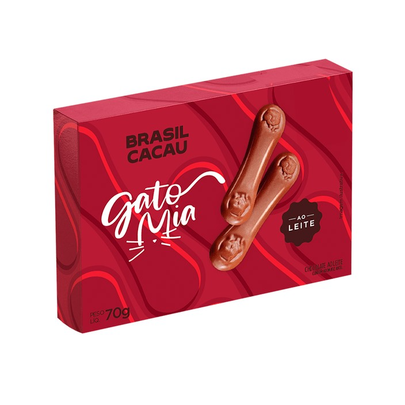 Gato Mia ao Leite 70g