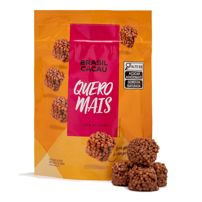 Quero Mais Crispie ao Leite 70g