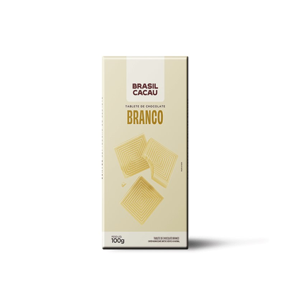 Tablete Chocolate Branco 100g