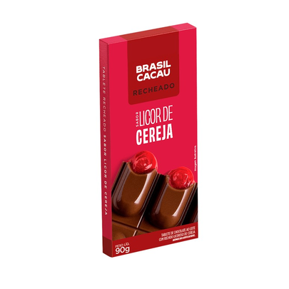 Tablete Recheado Licor de Cereja 90g