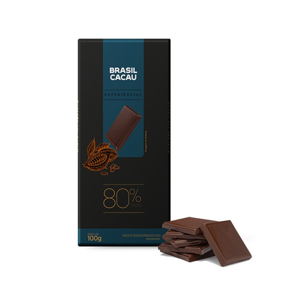 Tablete 80% Cacau 100g