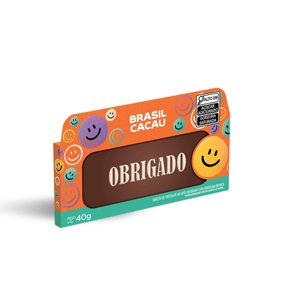 Tablete Obrigado 40g