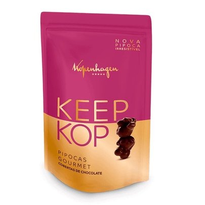 Keep Kop Pipoca Gourmet Com Cobertura De Chocolate