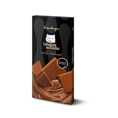 Tablete Língua de Gato Extra Cremoso 100G