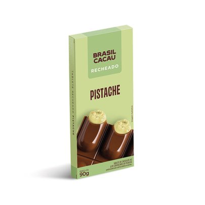 Tablete Recheado Pistache 90g
