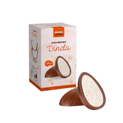 Ovo de Páscoa Puro Recheio Dinda 195g