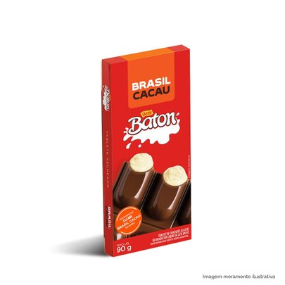 Tablete Recheado Baton® Garoto® 90g
