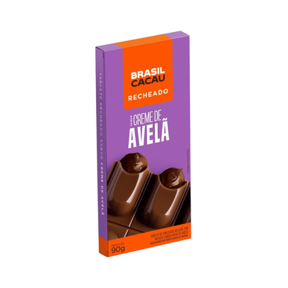 Tablete Recheado Creme de Avelã 90g