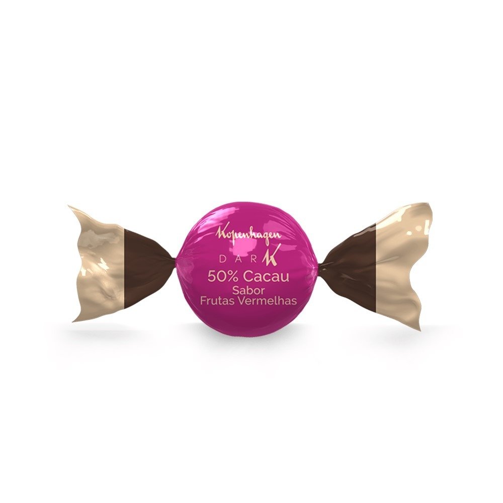 Mini Trufa Amarga Frutas Vermelhas 12G