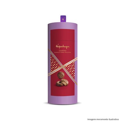 Lata Cookies Canela e Baunilha 220G
