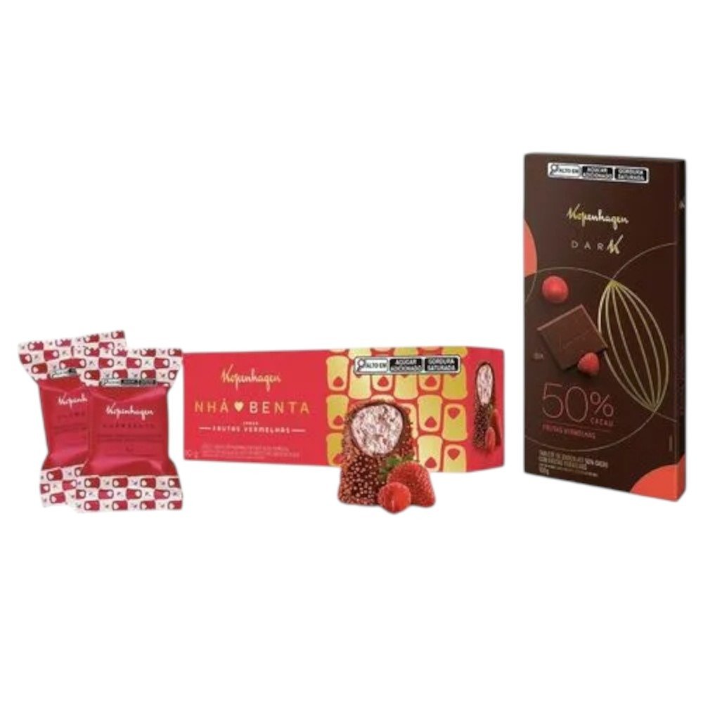 Combo Delícias Sabor Frutas Vermelhas