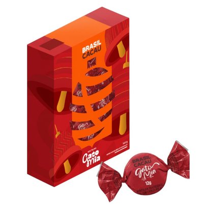 Caixa Minitrufas Gato Mia 144g