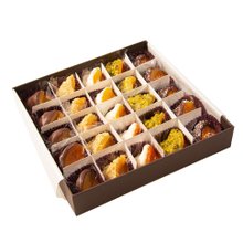  Caixa com 25 Damasco Recheado em 5 Sabores Especiais