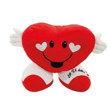 Coração de Pelúcia Com Pés