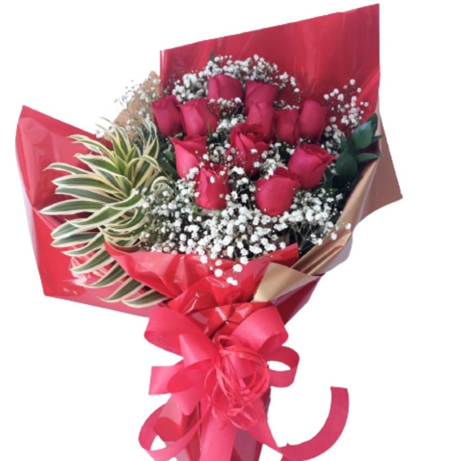 bouquet especial rosa vermelhas luxo