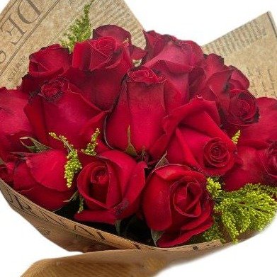Buquê de 20 Rosas Magníficas 