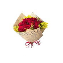 Buquê de 30 Rosas Vermelhas